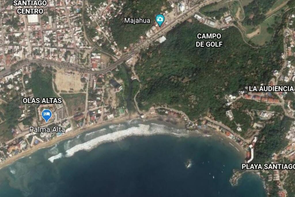 Hermoso Apartamento En Manzanillo Con Alberca Y Cancha De Tenis, Ideal Para Relajarse Y Disfrutar De Una Escapada Tranquila En El Paraiso Tropical エクステリア 写真